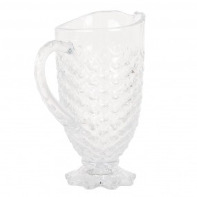 26GL5027 Decorative Pitcher 1100 ml Transparent Glass