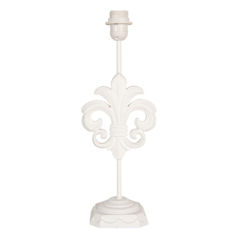 6LMP796 Lamp Base  17x13x44 cm White Wood