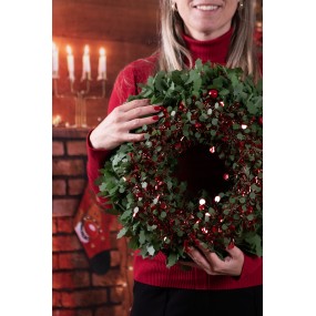 265523 Christmas wreath Ø 40 cm Green Plastic