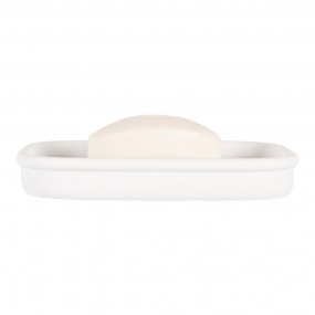 265875 Soap Dish 16x10x3 cm White Plastic