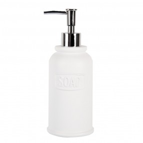 265874 Soap Dispenser 350 ml White Plastic Soap Pump