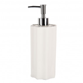 26CE1982 Soap Dispenser 475 ml White Ceramic Soap Pump