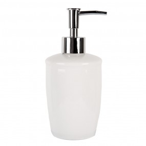 26CE1993 Soap Dispenser 325 ml White Ceramic Soap Pump