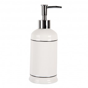 26CE2002 Soap Dispenser 350 ml White Ceramic Soap Pump