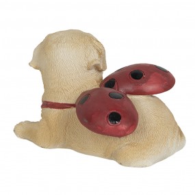 26PR3118 Figurine Dog 11x9x7 cm Beige Polyresin Home Accessories