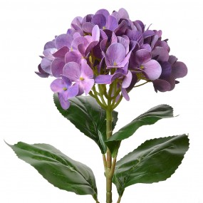 25PL0137PA Fleur artificielle Hortensia 68 cm Violet Plastique