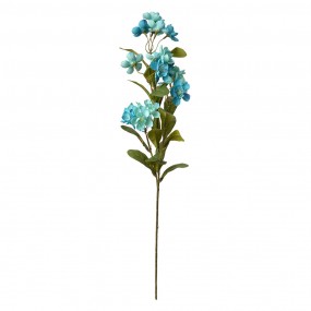 26PL0343BL Fleur artificielle 70 cm Bleu Plastique