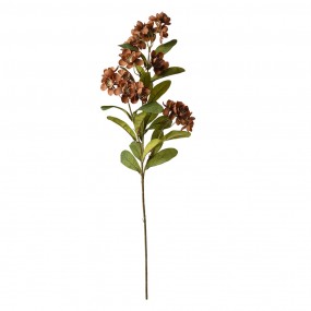 26PL0343CH Fleur artificielle 70 cm Marron Plastique