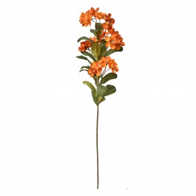 26PL0344O Fleur artificielle 70 cm Orange Plastique