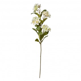 26PL0344W Fleur artificielle 70 cm Blanc Plastique