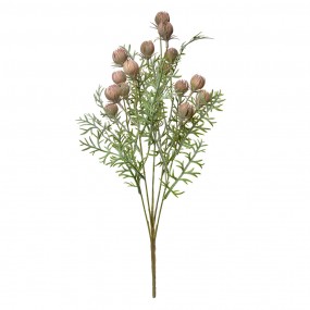 26PL0349P Fiore artificiale 47 cm Rosa Plastica