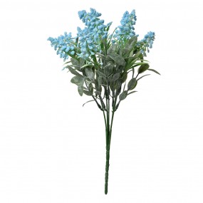 26PL0351BL Fleur artificielle 32 cm Bleu Plastique