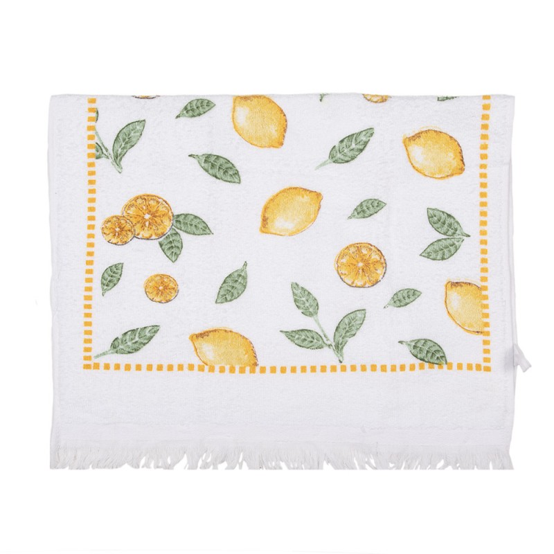 CTLEL-1 Guest Towel 40x66 cm White Cotton Lemons