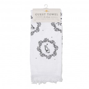 2CTLGC-2 Guest Towel 40x66 cm White Cotton Cat