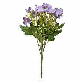 26PL0363PA Artificial Flower 30 cm Purple Plastic