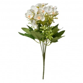 26PL0363W Fleur artificielle 30 cm Blanc Plastique