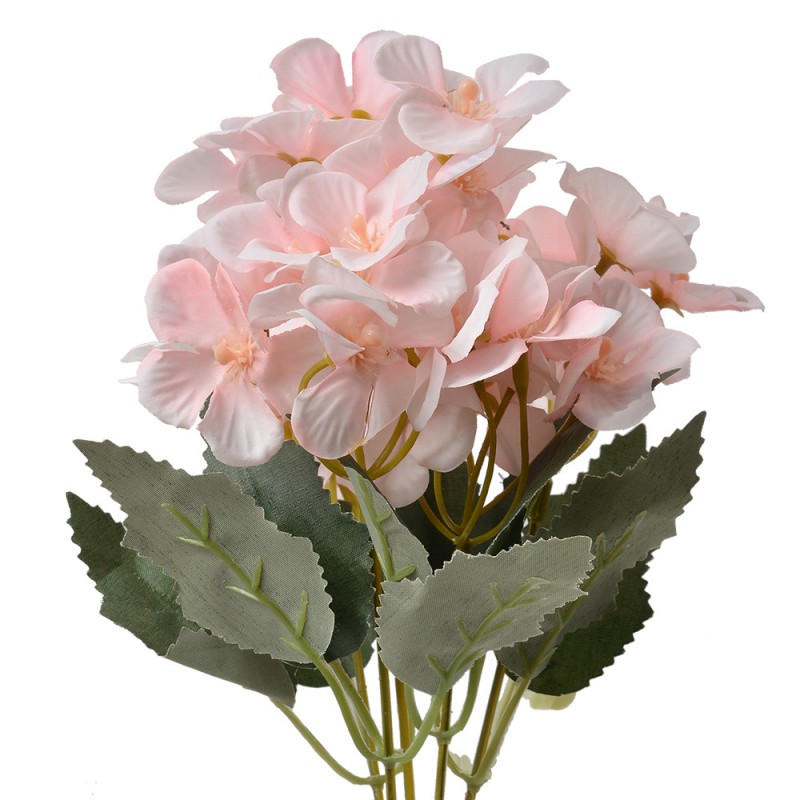 6PL0364LP Fleur artificielle 30 cm Rose Plastique