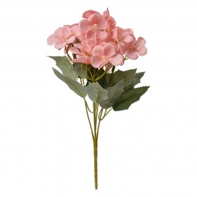 26PL0364P Fleur artificielle 30 cm Rose Plastique