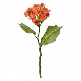 26PL0365O Fleur artificielle 37 cm Orange Plastique