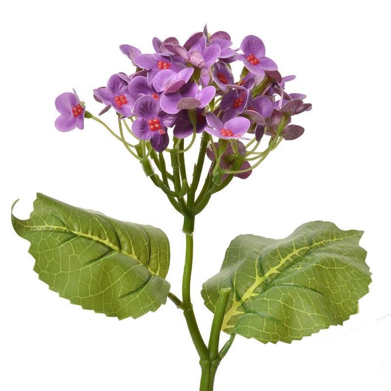 6PL0365PA Artificial Flower 37 cm Purple Plastic