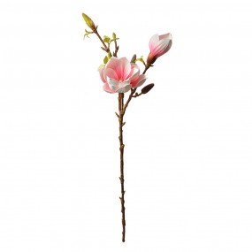 25PL0128P Kunstbloem 70 cm Roze Kunststof