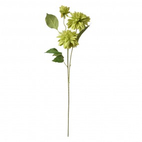 25PL0130GR Fleur artificielle 70 cm Vert Plastique