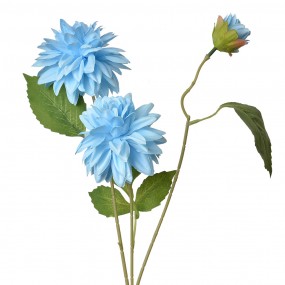 25PL0130LBL Artificial Flower 70 cm Blue Plastic