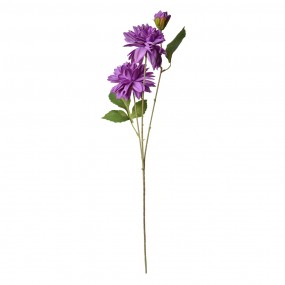 25PL0130LPA Fleur artificielle 70 cm Violet Plastique