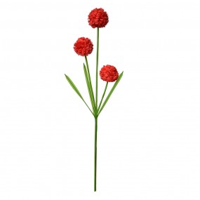 25PL0132R Fiore artificiale 84 cm Rosso Plastica