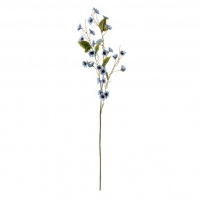 25PL0134BL Fleur artificielle 107 cm Bleu Plastique