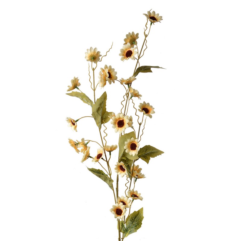 5PL0134LY Fiore artificiale 107 cm Giallo Plastica