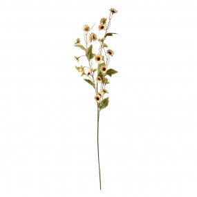 25PL0134LY Fleur artificielle 107 cm Jaune Plastique