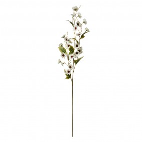 25PL0134W Fleur artificielle 107 cm Blanc Plastique