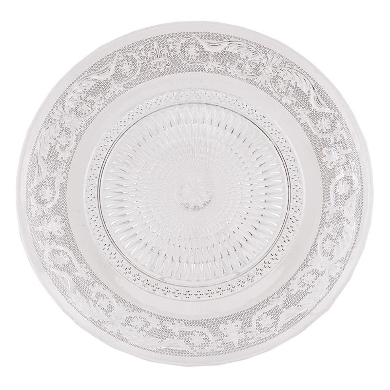 6GL0223 Dinerbord  Ø 23 cm Glas Rond Eetbord