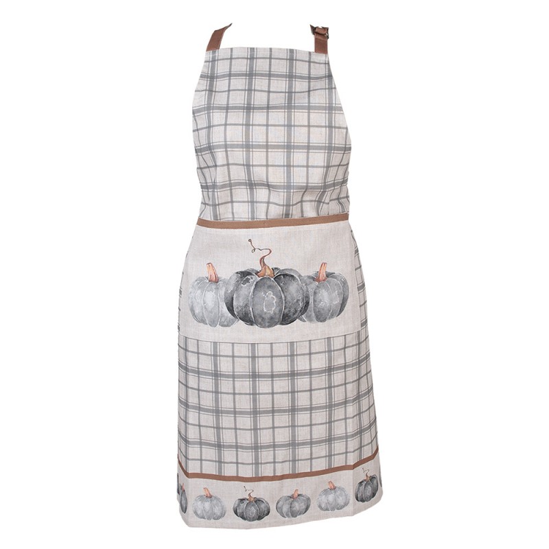 CSP41-2 Kitchen Apron 70x85 cm Grey Cardboard Pumpkin