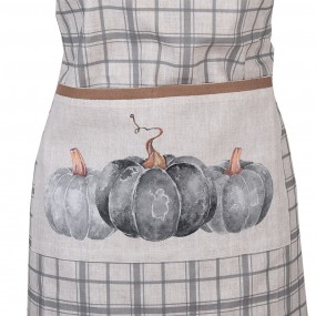 2CSP41-2 Kitchen Apron 70x85 cm Grey Cardboard Pumpkin