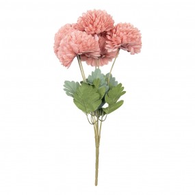 26PL0362P Fleur artificielle 43 cm Rose Plastique