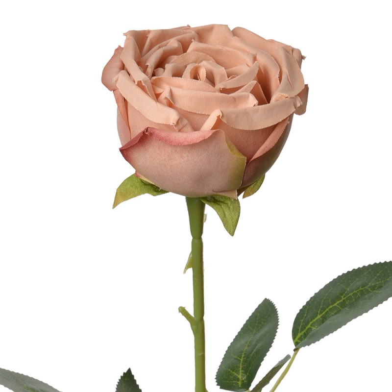 6PL0369CH Fleur artificielle Rose 61 cm Rose Plastique