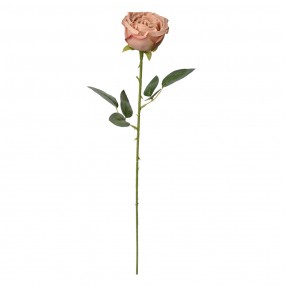 26PL0369CH Fleur artificielle Rose 61 cm Rose Plastique