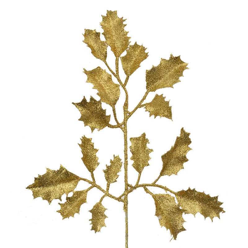 65801 Artificial Plant 38 cm Gold colored Plastic