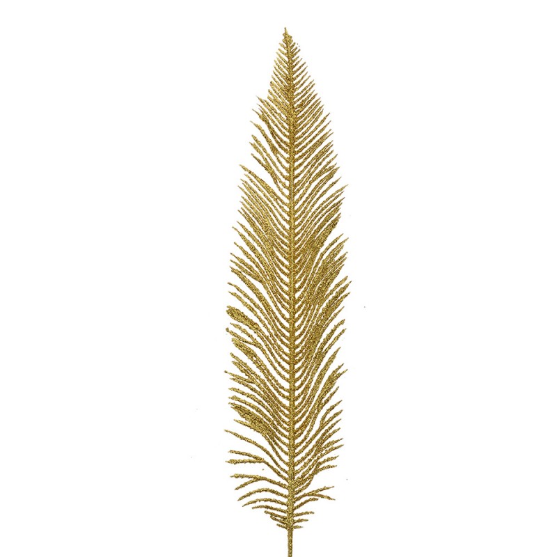 65806 Artificial Plant 45 cm Gold colored Plastic