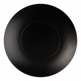 264602 Sous-assiette Ø 33 cm Couleur or Plastique Rond Porte-bougeoirs