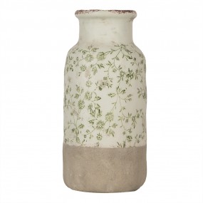 26CE1929L Vaso  Ø 15x32 cm Verde Ceramica Fiori