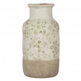 26CE1929M Vaso  Ø 14x26 cm Verde Ceramica Fiori