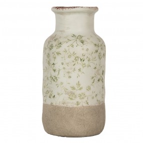 26CE1929M Vaso  Ø 14x26 cm Verde Ceramica Fiori