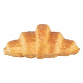 265976 Décoration Croissant 13x7x5 cm Marron Plastique