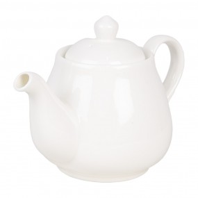 26CETE0144 Teapot 800 ml White Ceramic