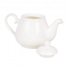 26CETE0144 Teapot 800 ml White Ceramic