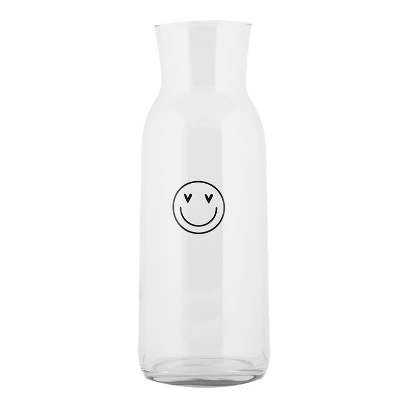 BHSGL0003 Carafe 1000 ml Transparent Glass Smile