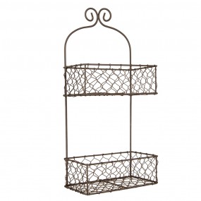 26Y5710 Basket Rack 20x12x45 cm Brown Metal